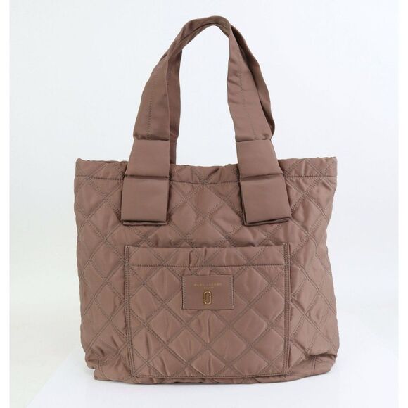 NWT Marc Jacobs Quilted Knot LARGE Tote in French Grey - Picture 3 of 12